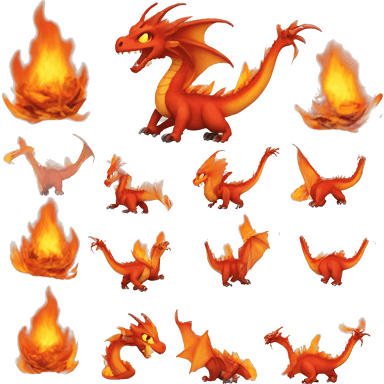 Flame Dragon emoji