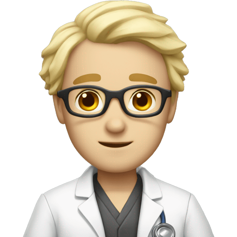 lab white coat bats emoji