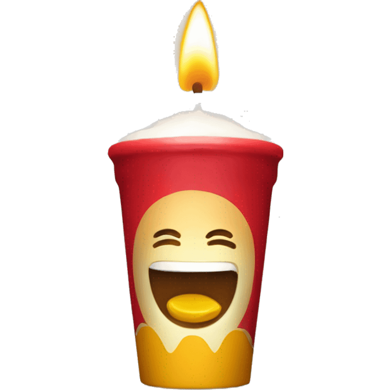 mcdonalds candle emoji