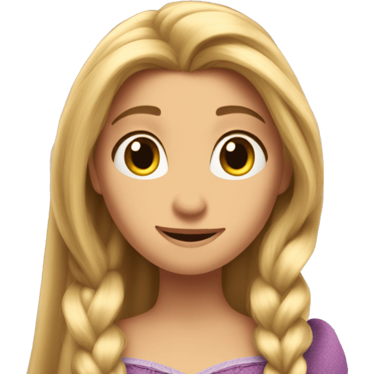 Rapunzel emoji