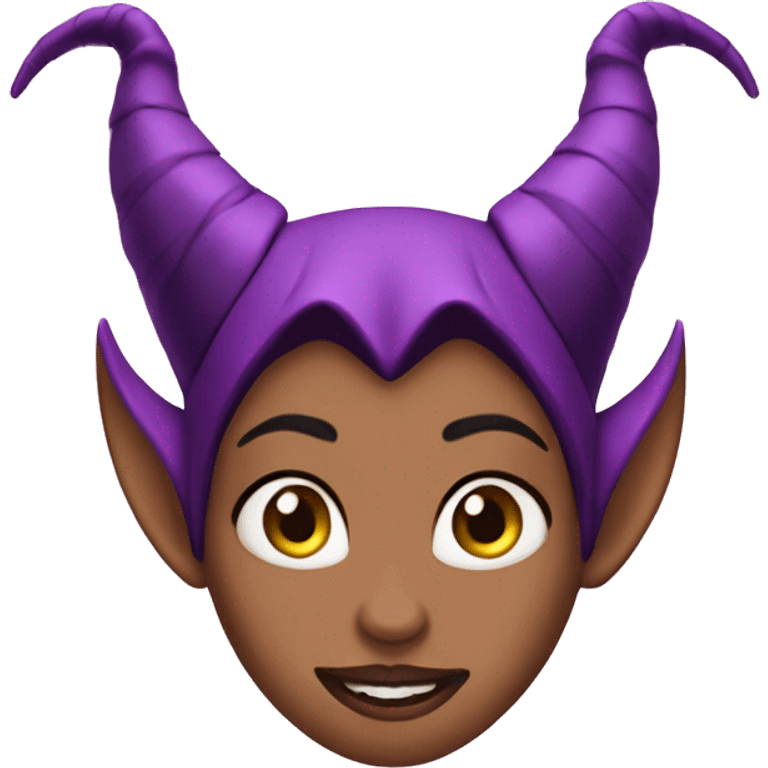 Pink Maleficent  emoji