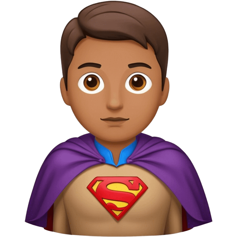 Mortgage loan officer wearing cape emoji