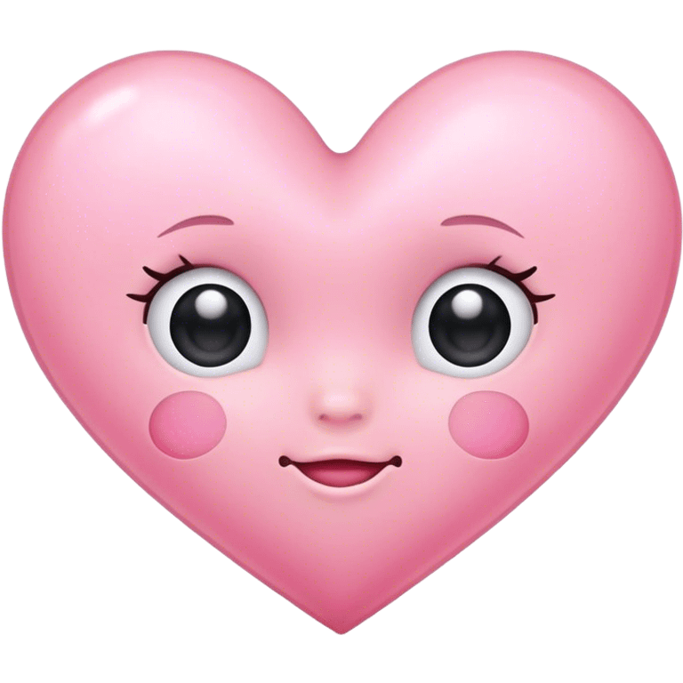 baby pink heart  emoji