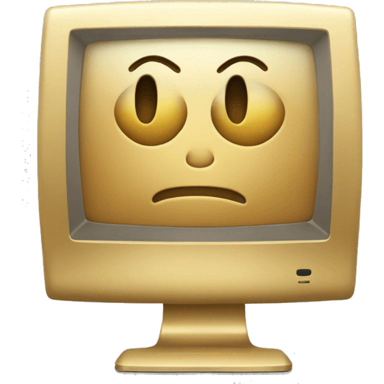 gold imac emoji