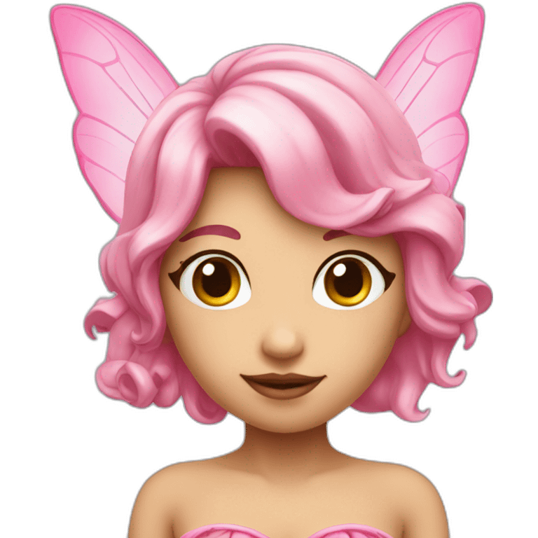 Fairy bikini rose emoji