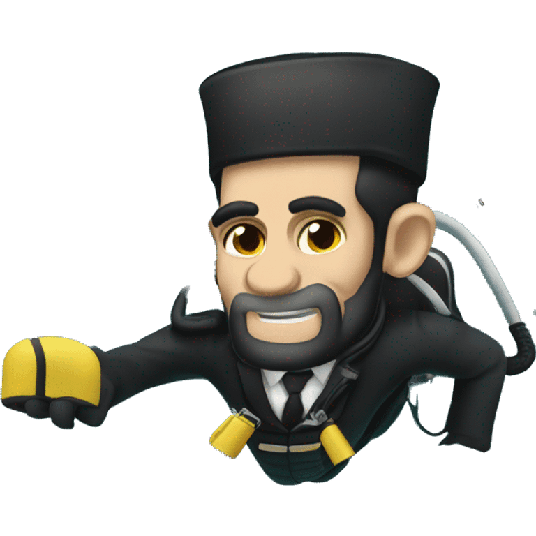 abe lincoln scuba diving emoji