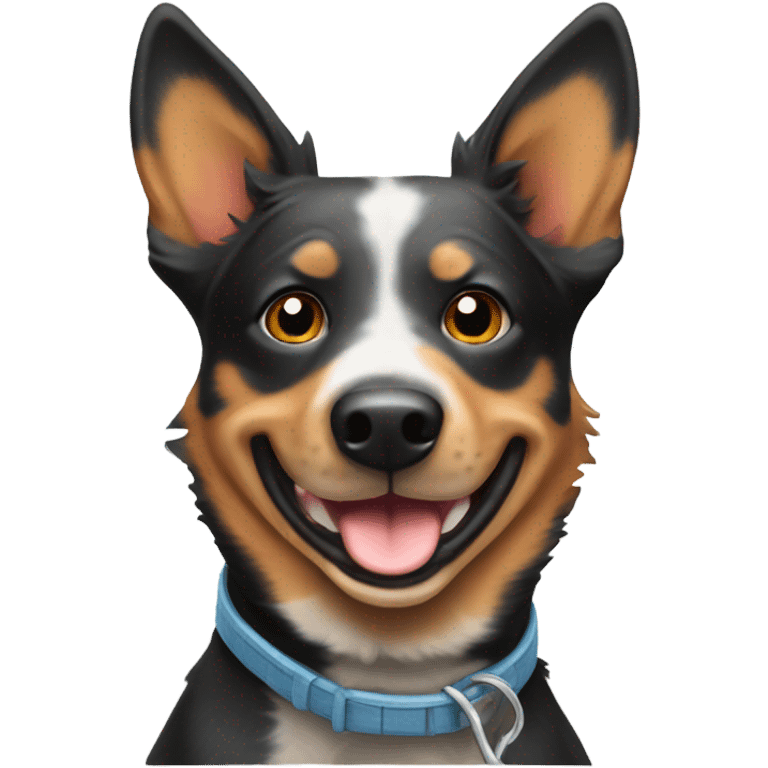 Australian cattle dog emoji