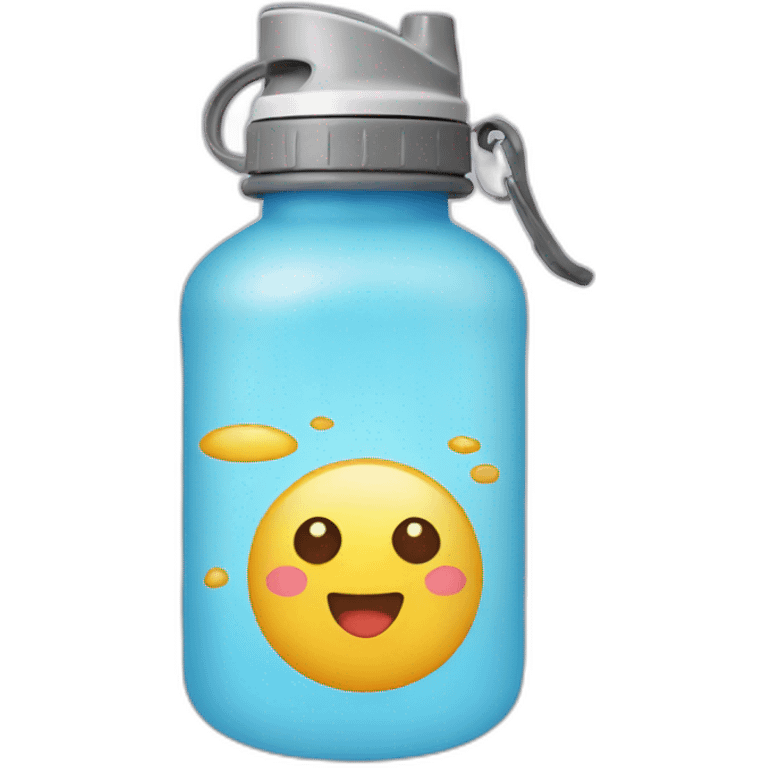 Kawaii water bottle emoji