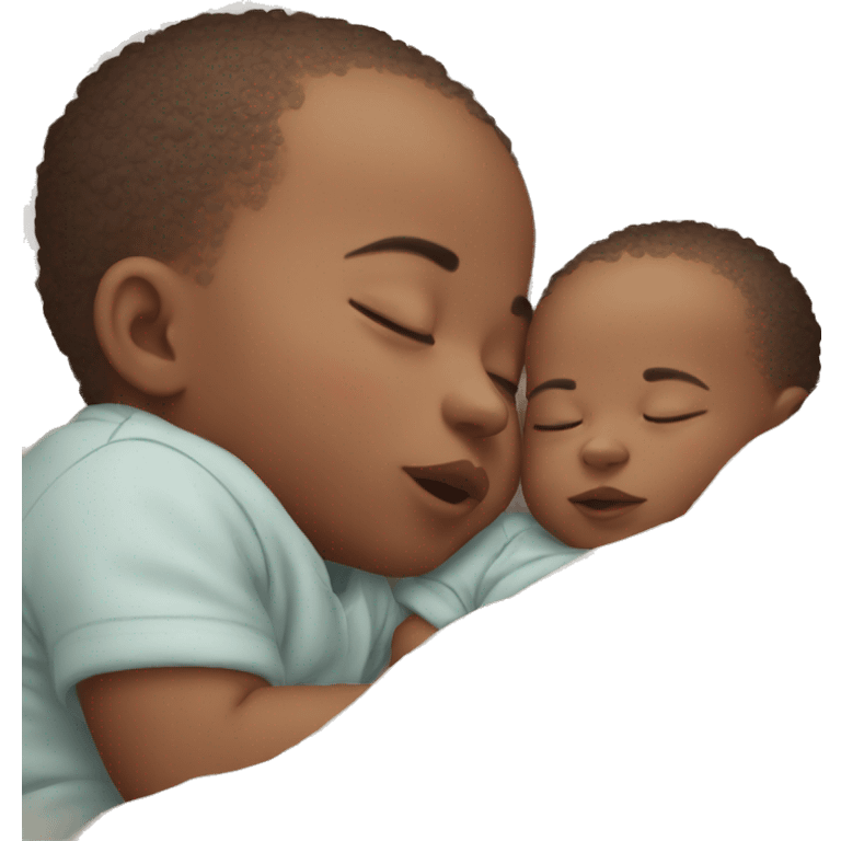 Sleeping twinsbaby boys  emoji