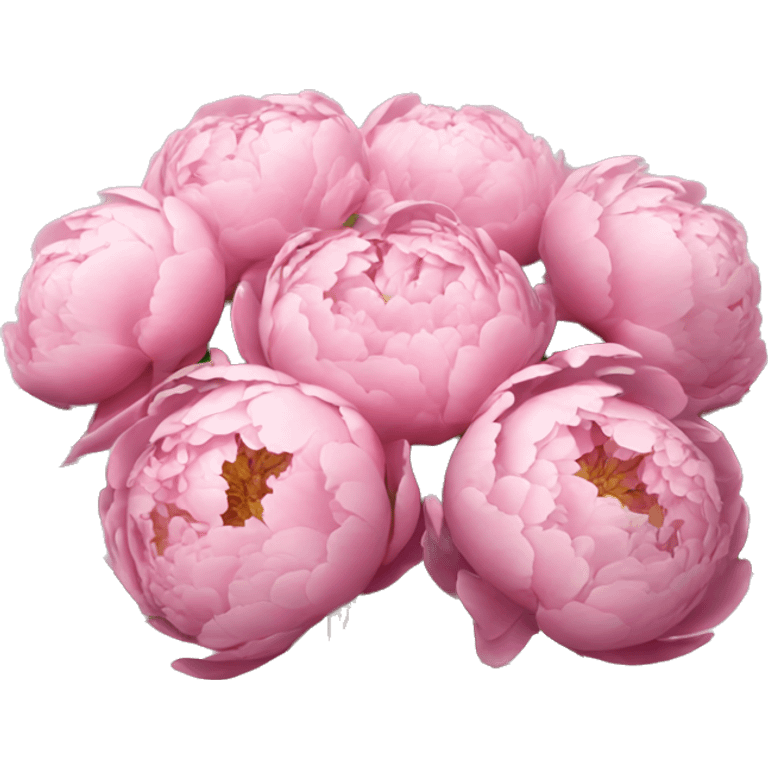 Bouquet of high end  peonies emoji