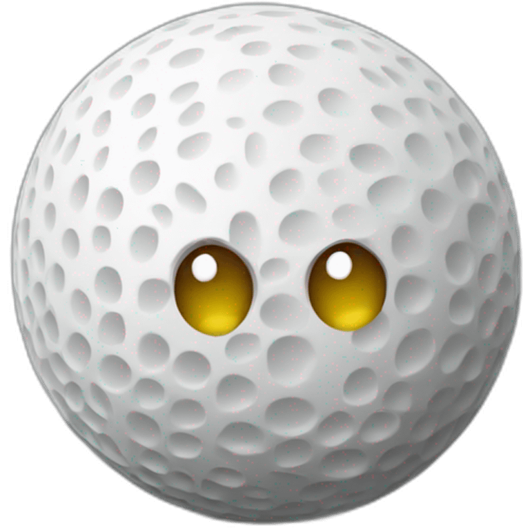 Ball de golf emoji