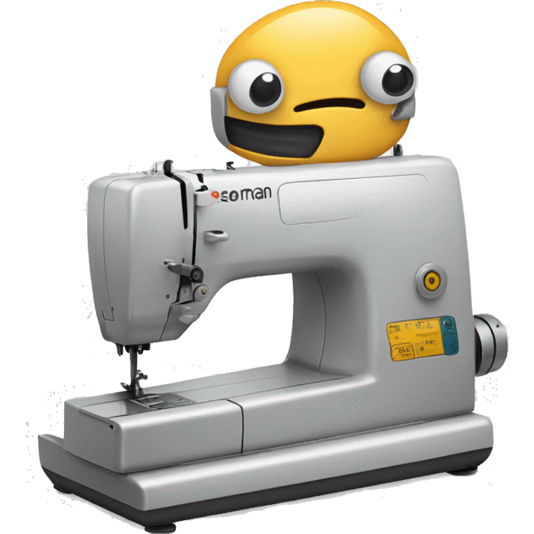 Máquina de coser  emoji