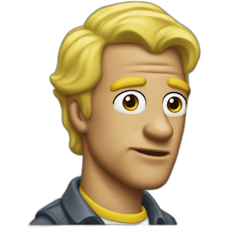 dolph starbeam from the simpsons emoji