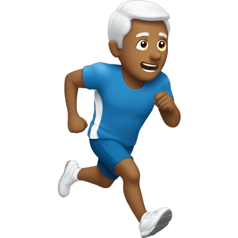 veteran running emoji