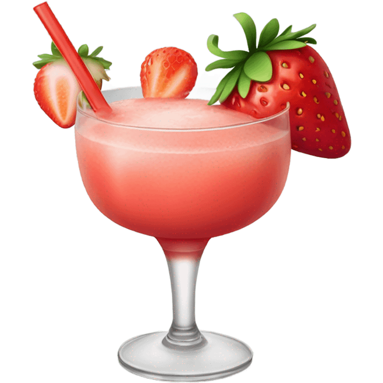 Strawberry daiquiri  emoji