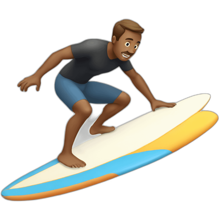 man-surfing emoji