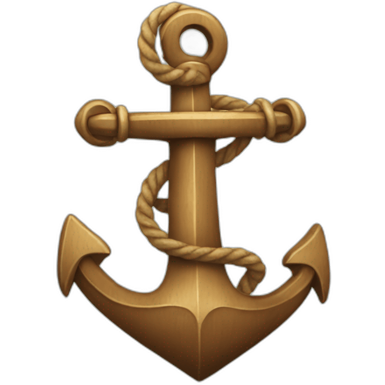 ship anchor character emoji