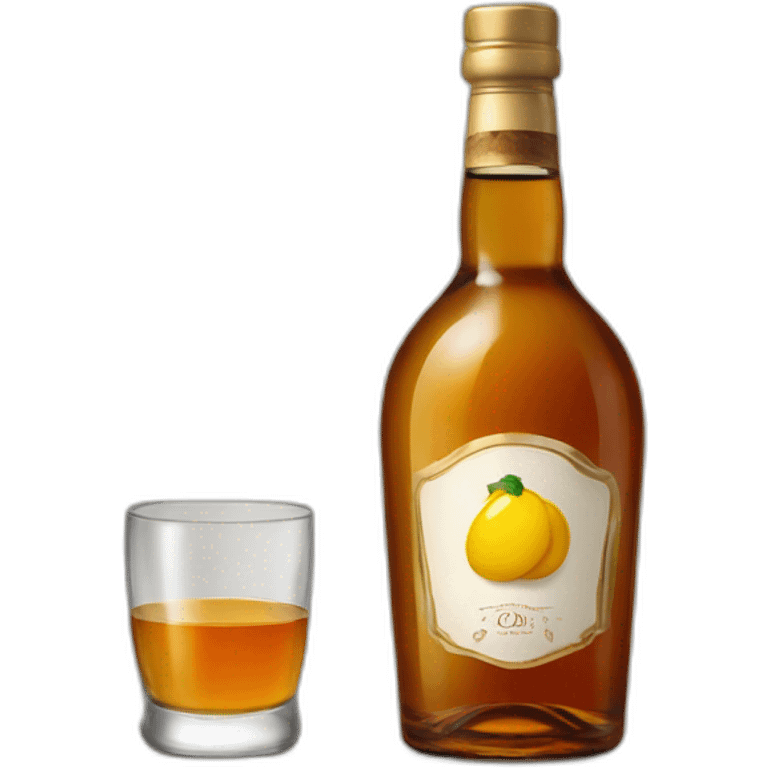 Bouteille de liqueur emoji