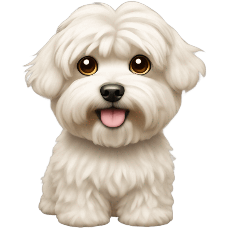 maltipoo with mullet emoji