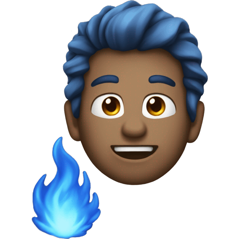 blue fire emoji