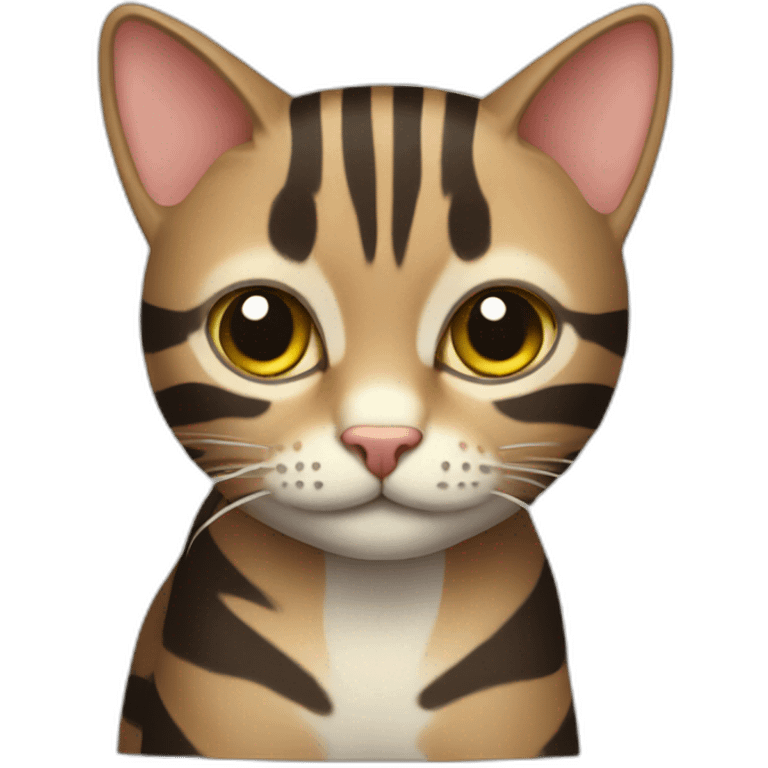 striped-cat emoji