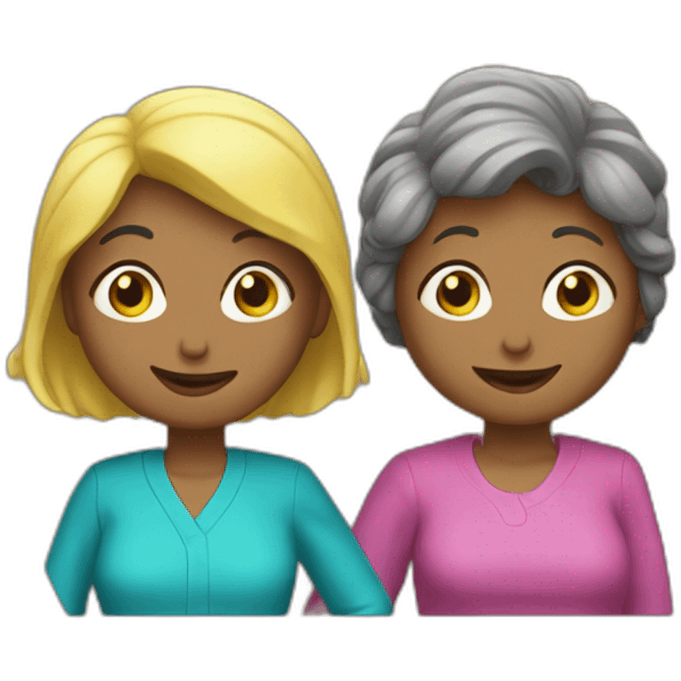 Les super nanas emoji