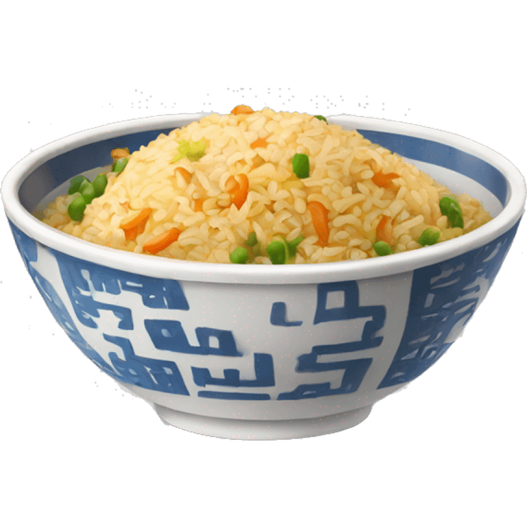 bowl of fried rice emoji