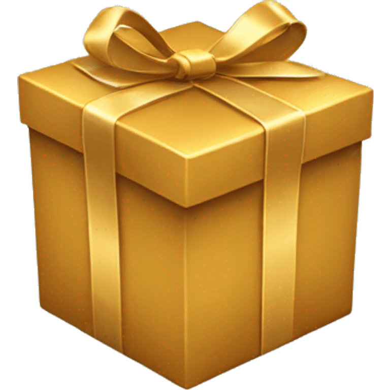 GIFTBOX Golden. emoji