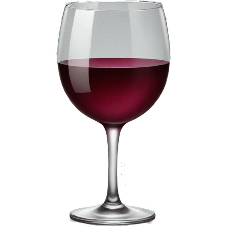 Wine glass emoji