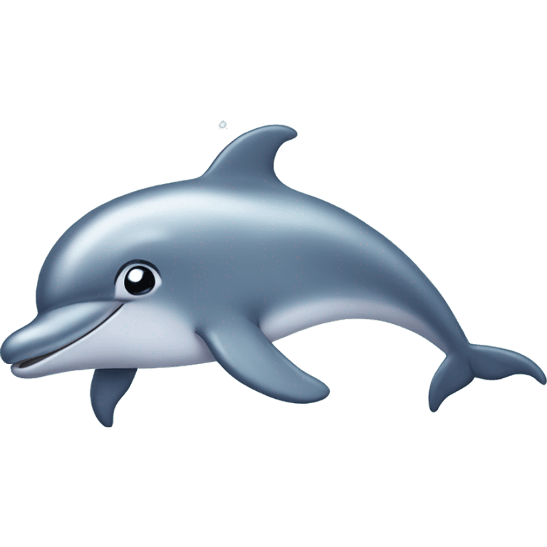 Dolphin with sparkles emoji