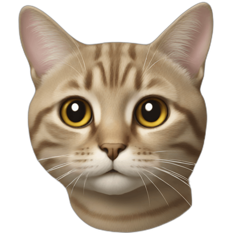 Un chat qui fait caca emoji