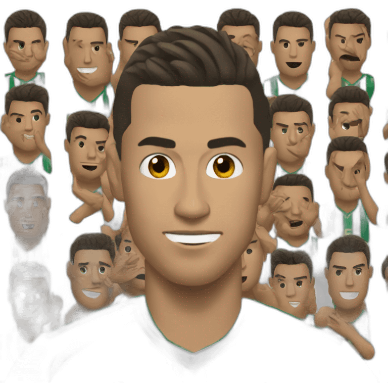 ronaldo qui pleure emoji