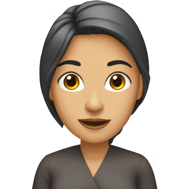 Mujer asombrada pelirroja emoji