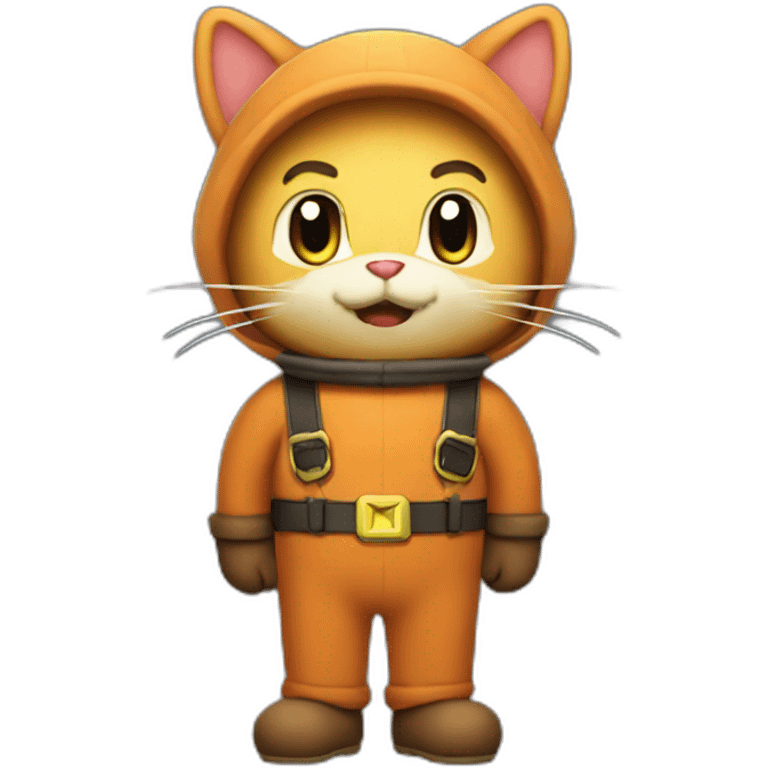 mario in cat suit emoji