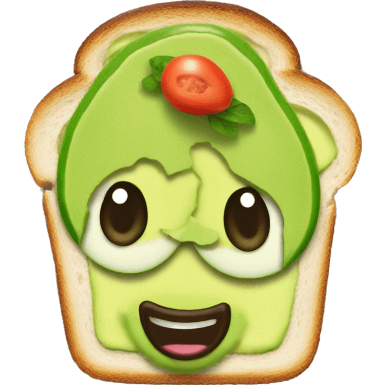 Avocado toast  emoji