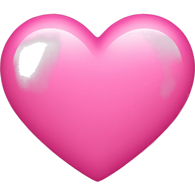 Heart with pink color  emoji