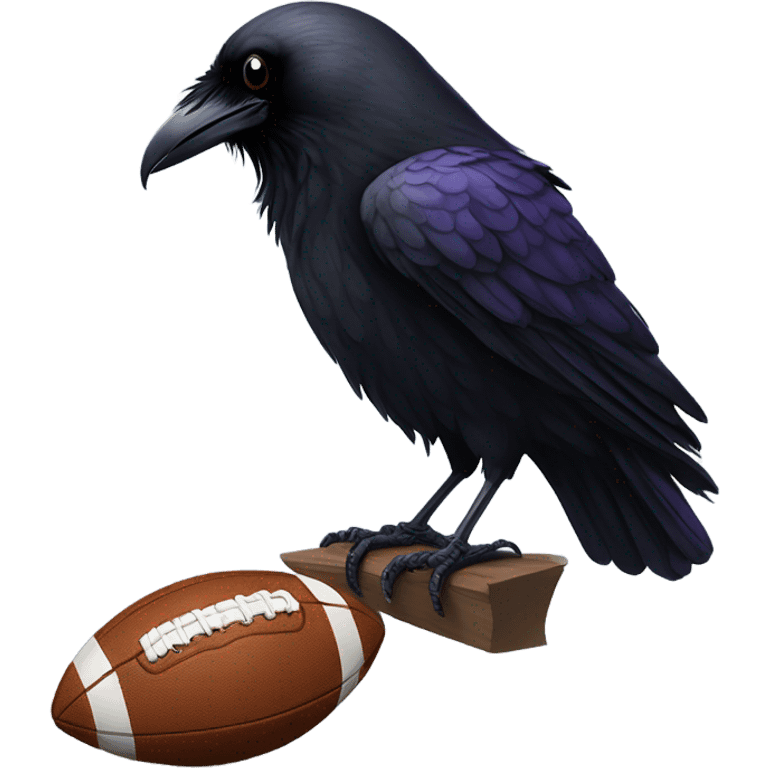 Raven Bird football loss emoji