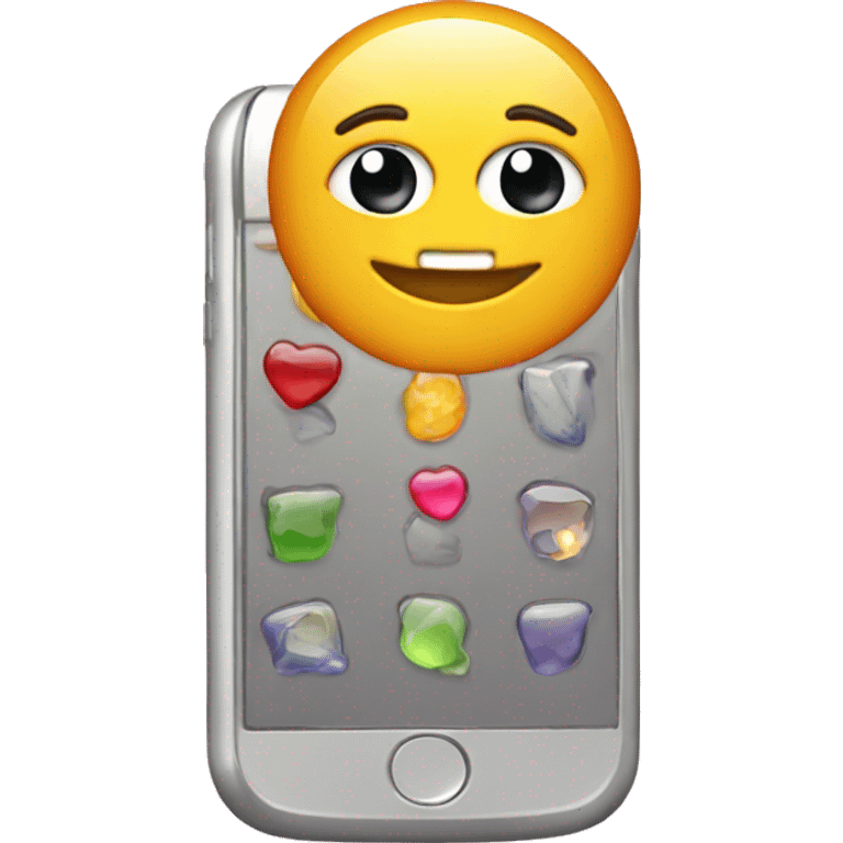 coquette cell phone emoji