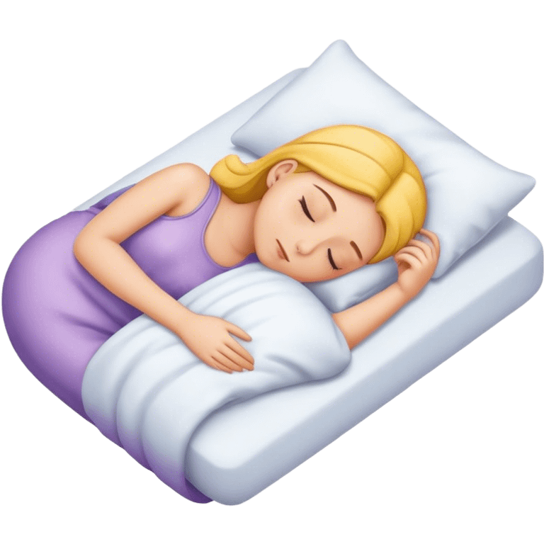 sleeping girl emoji