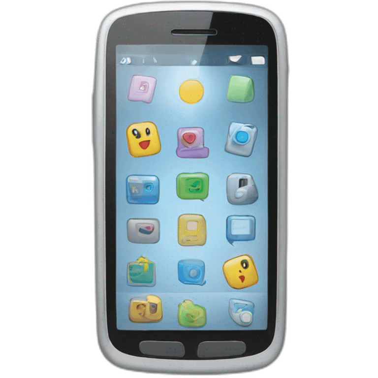 Mobile phone emoji