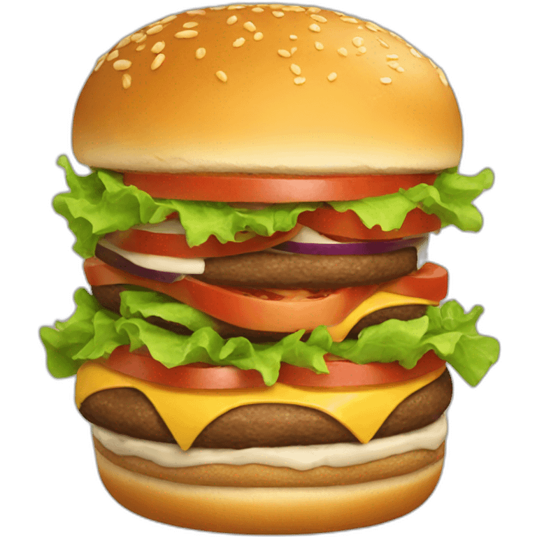 Chat burger emoji