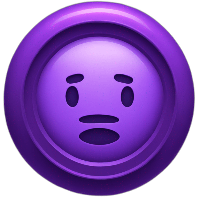 Space token purple hue emoji