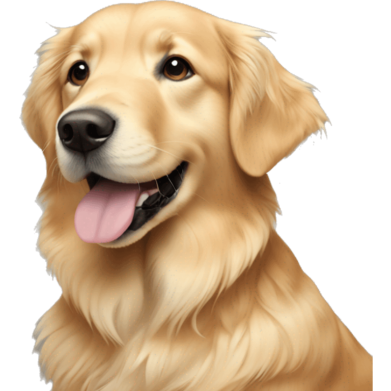 Golden retriever emoji