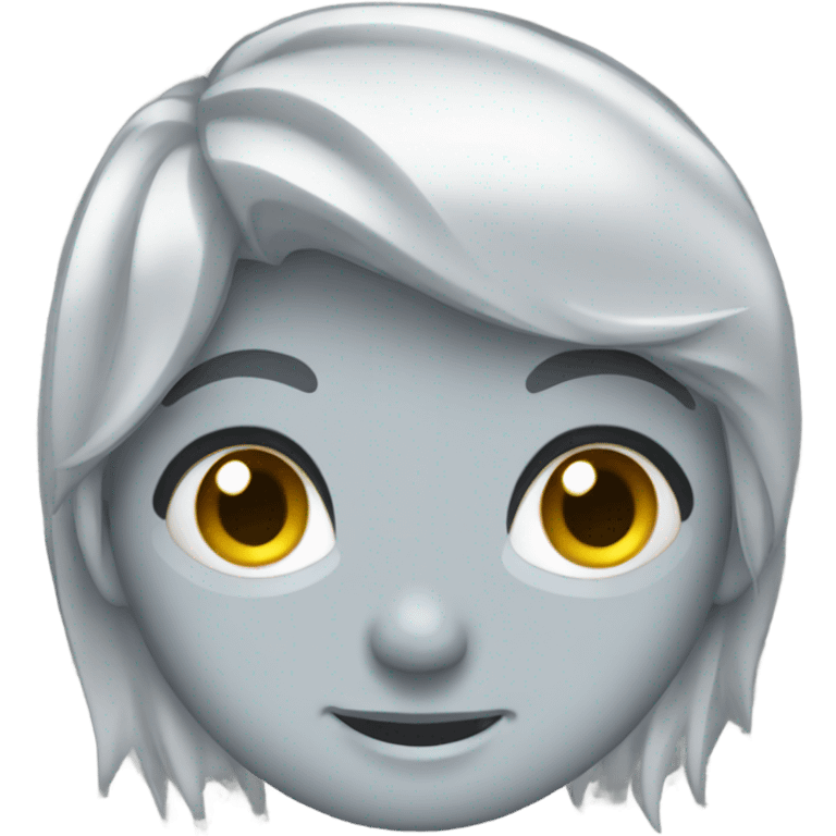 Silver sparkle emoji