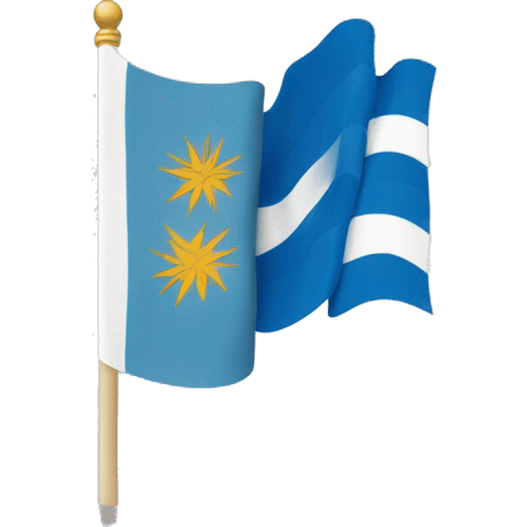 bandera de uruguay emoji