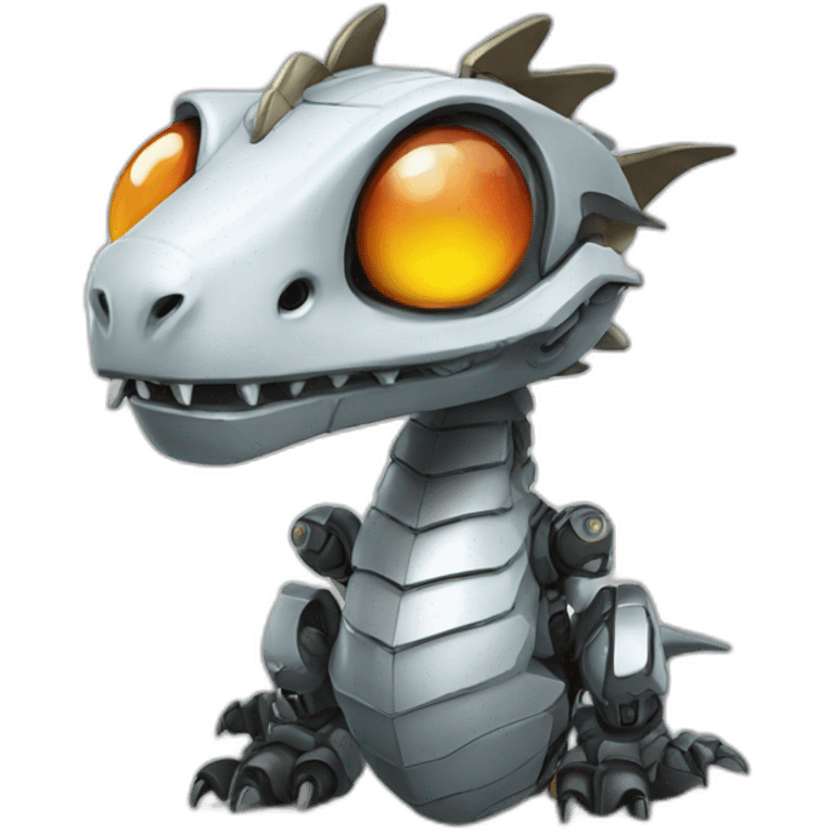 Un Dragon-robot emoji