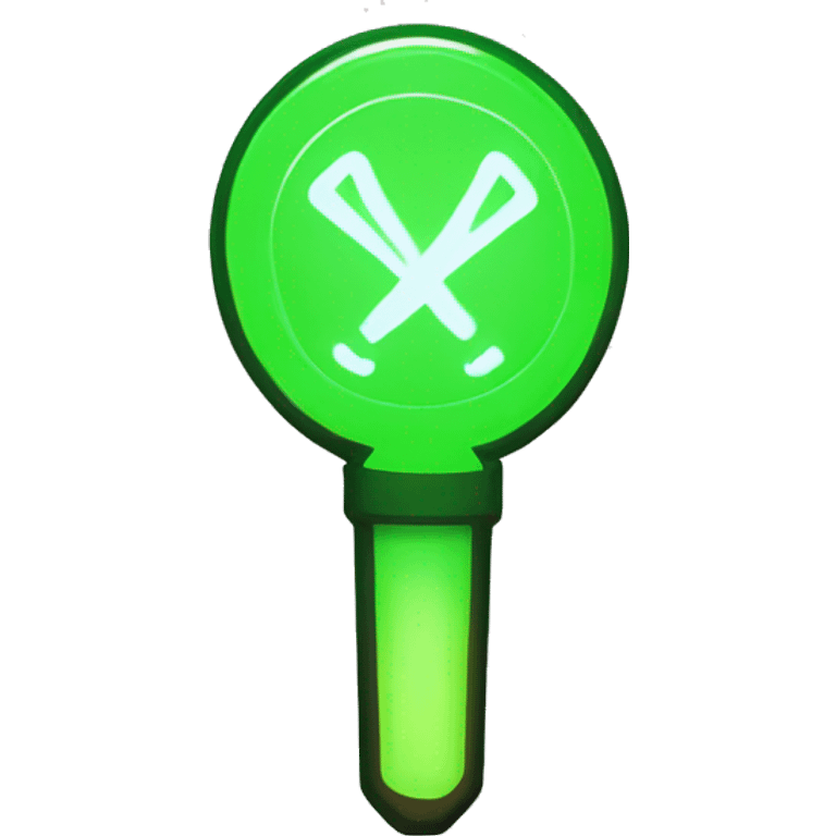 nct green lightstick  emoji