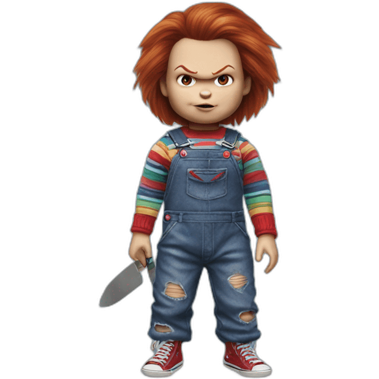 Poupée chucky emoji