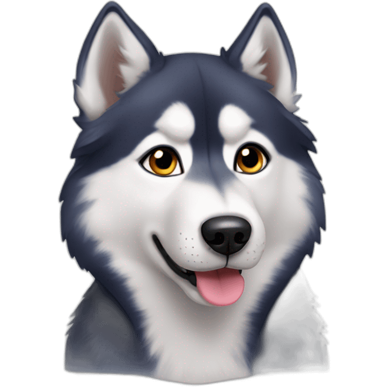 Husky Siberiano emoji