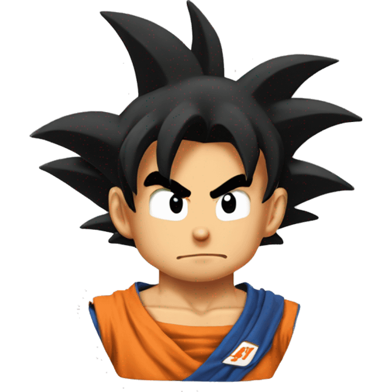 Goku from dragon ball emoji